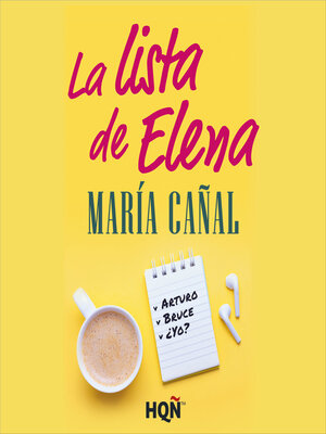 cover image of La lista de Elena